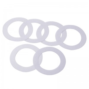 Dongguan Bopu Hurtownie DM Papier izolacyjny Biały Uszczelka izolacyjna 0,2 mm okrągły cienki papier izolacyjny