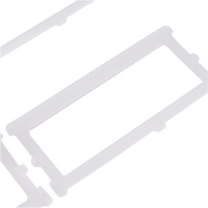 BOPU Dostawy Wodoodporna Podkładka silikonowa, Przejrzysty zasilacz Silikonowy Uszczelka, Uszczelnienie Izolacja Silikonowa Podkładka